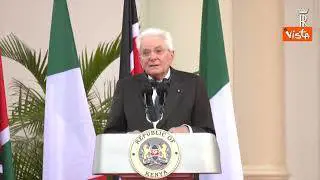 Mattarella: "Siccità spinge ulteriormente fenomeni migratori"
