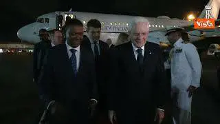 Mattarella arriva a Nairobi per la visita ufficiale in Kenya