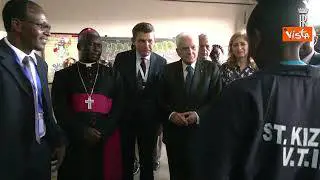 Mattarella in Kenya visita centro di formazione professionale San Kizito