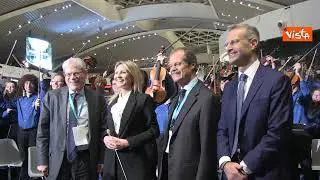 Per il lancio di Mundys concerto diretto dalla testimonial Benelli Mosell all'aeroporto di Fiumicino