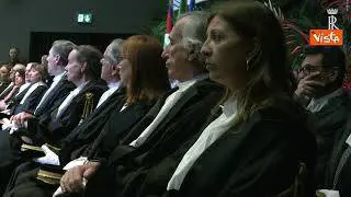 Mattarella alla cerimonia di inaugurazione dell'anno giudiziario del Consiglio Nazionale Forense