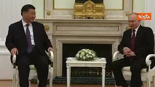 "Caro amico, benvenuto a Mosca". Putin accoglie Xi Jinping