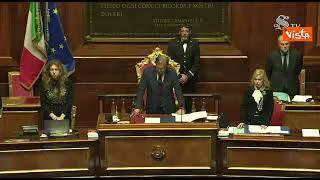 Astorre, la commemorazione in Aula Senato con un minuto di silenzio