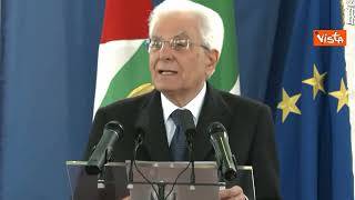 Mattarella: I mafiosi non hanno alcun senso dell'onore nè coraggio