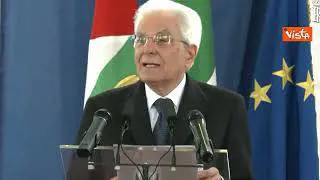 Mattarella: I mafiosi non hanno alcun senso dell'onore nè coraggio