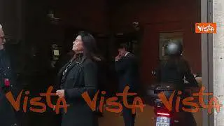 Conte arriva alla Camera per la discussione sulle comunicazioni del Presidente Meloni