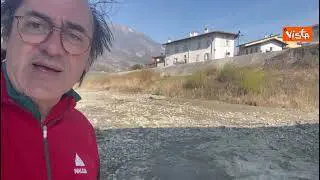 Bonelli-Meloni, scontro sulla siccità dell'Adige. Ecco il deputato dei Verdi sul fiume in secca