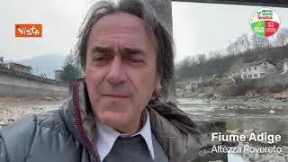 Cambiamento climatico, Bonelli "restituisce" i sassi all'Adige: Da Governo zero risposte