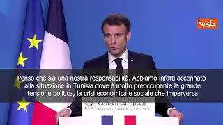 Macron: Con Meloni discussione ottima, chiariti molti argomenti