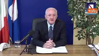 De Luca: "Sinistra storicamente fa finta di non vedere problema sicurezza"