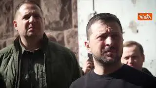 Il direttore dell'Aiea Grossi incontra Zelensky a Zaporizhzhia, focus sulla centrale