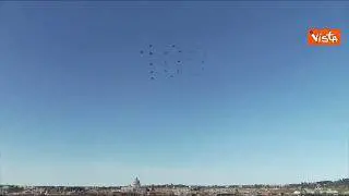 "Ghere ghere ghez", il grido di battaglia dell'Aeronautica Militare alla cerimonia per il centenario