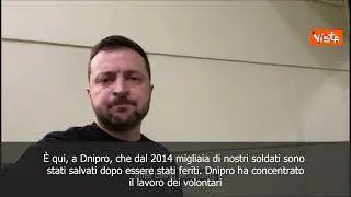 Zelensky: Dnipro è stata la nostra fortezza per più di nove anni