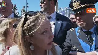 Meloni alla festa dell'Aeronautica Militare: "La Patria senza valori non esiste"