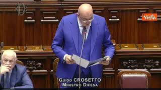Guerra Ucraina, Crosetto: "Italia non ha alcuna intenzione di inviare truppe sul campo"