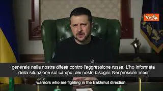 Zelensky: "Nelle parole di Meloni la vera forza europea"