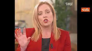 Meloni: "Primi a vietare cibi sintetici, qualcuno ci seguirà"