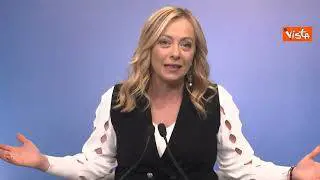 Meloni: Fondamentale sapere di avere sostegno dei cittadini