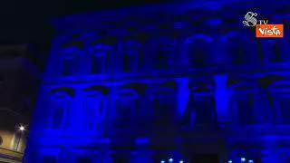 Giornata Mondiale della Consapevolezza dell'Autismo, il Senato si illumina di blu