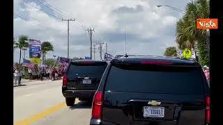 Trump incriminato a New York, ecco quando lascia la Florida acclamato dai sostenitori