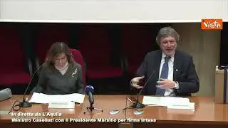 Marsilio: "In 4 anni abrogate 2mila norme. Semplificazione faciliterà ricostruzione e ambiente"