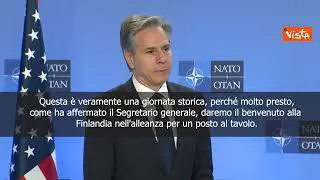 Finlandia nella Nato, Blinken: Unica cosa per cui ringraziare Putin