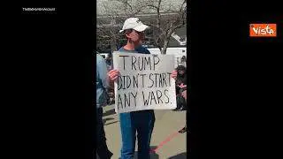 Trump a New York, centinaia di sostenitori intorno al tribunale