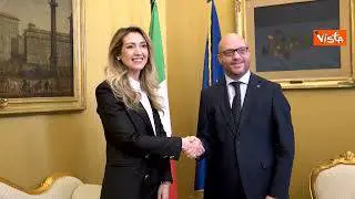 Il presidente della Camera Fontana incontra l'ambasciatrice del Montenegro