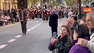Le immagini della Semana Santa Marinera di Valencia. Ecco la processione del venerdì santo