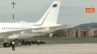 Il Presidente Mattarella accoglie la salma di Alessandro Parini a Ciampino, le immagini
