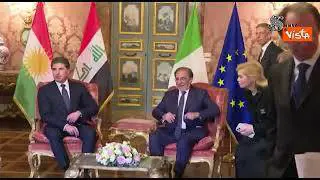 La Russa incontra il Presidente della Regione Autonoma del Kurdistan iracheno