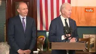 Gaffe di Biden in Irlanda, confonde gli All Blacks con i Black and Tans