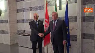 Tajani incontra il ministro degli Esteri della Tunisia. Le immagini