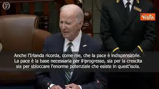 Biden in Irlanda: La pace è indispensabile
