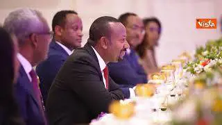 Meloni incontra il presidente somalo, le immagini