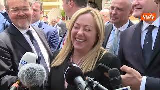 Meloni: "Partito unico centrodestra? Pluralità è arricchimento"