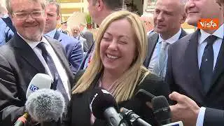 Meloni: "Partito unico centrodestra? Pluralità è arricchimento"