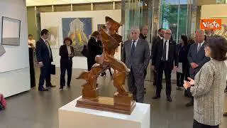 Tajani visita l'Istituto italiano di Cultura di Tokyo, le immagini