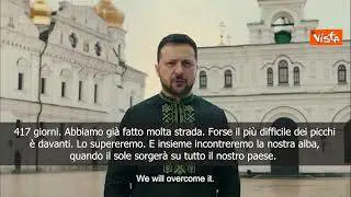 Pasqua Ortodossa, Zelensky: Il sole sorgerà su tutto il nostro Paese