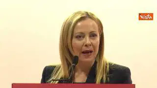 Meloni: Non mi rassegno a società in cui modello sia quello del reddito di cittadinanza