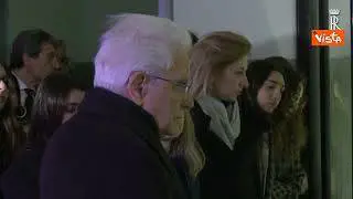 Mattarella in Polonia visita il campo di concentramento di Auschwitz