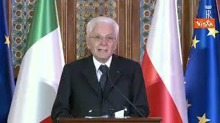 Mattarella a Cracovia: Marie Curie ha scardinato stereotipi e pregiudizi