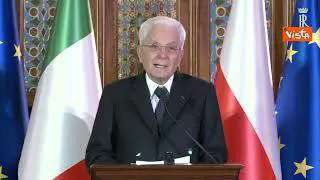 Mattarella: Popoli di Kiev e Chişinău devono sapere che l'Europa non li lascerà fuori