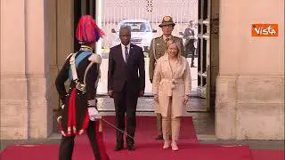 Meloni riceve il Primo Ministro della Repubblica del Burundi, Gervais Ndirakobuca