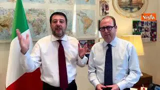 Salvini: "Buon compleanno Roma, continua l'impegno per Giubileo 2025 ed Expo 2030"