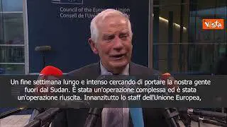 SOTTOTITOLI Borrell: Oltre mille persone tratte in salvo dal Sudan