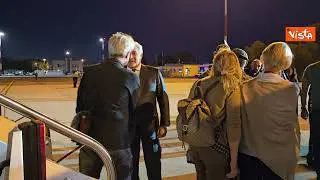 Gli italiani evacuati dal Sudan arrivano a Ciampino, accolti da Tajani