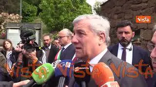 25 aprile, Tajani: "Oggi è festa di chi porta nel cuore il valore della libertà"