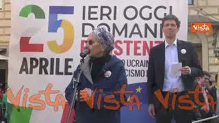 25 aprile, Bonino: “Qui a Roma per dare voce ai non comunisti che hanno fatto la Resistenza”