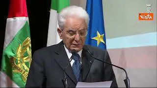 Mattarella: "Costituzione nata dalla lotta antifascista"